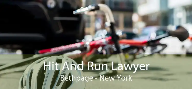 Hit And Run Lawyer Bethpage - New York