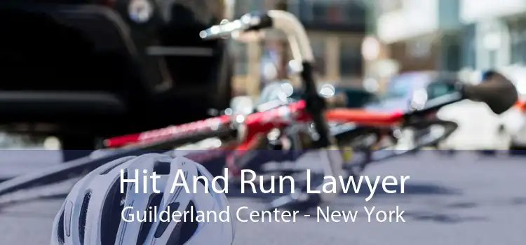 Hit And Run Lawyer Guilderland Center - New York
