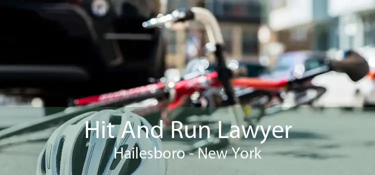 Hit And Run Lawyer Hailesboro - New York