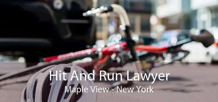 Hit And Run Lawyer Maple View - New York