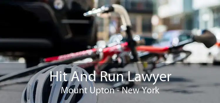 Hit And Run Lawyer Mount Upton - New York
