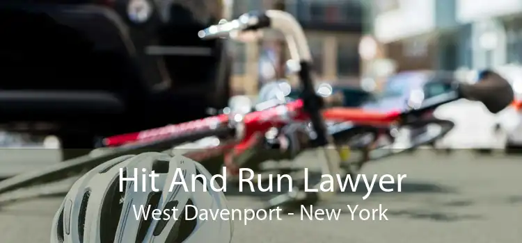 Hit And Run Lawyer West Davenport - New York