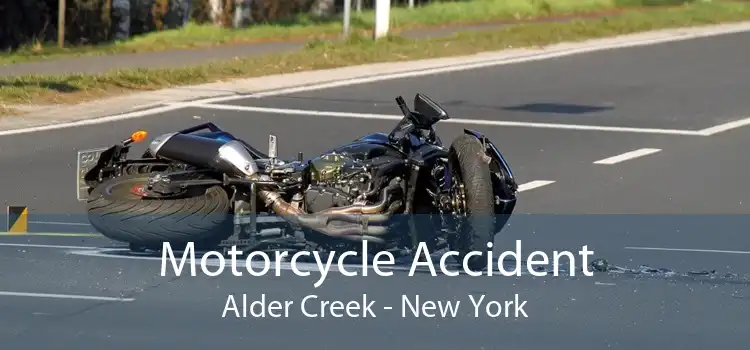Motorcycle Accident Alder Creek - New York