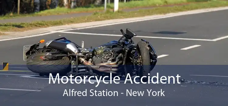 Motorcycle Accident Alfred Station - New York