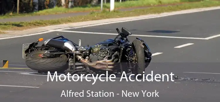 Motorcycle Accident Alfred Station - New York