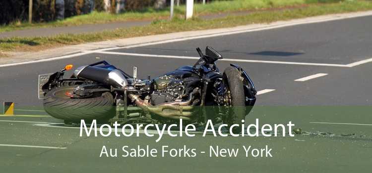 Motorcycle Accident Au Sable Forks - New York