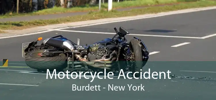 Motorcycle Accident Burdett - New York
