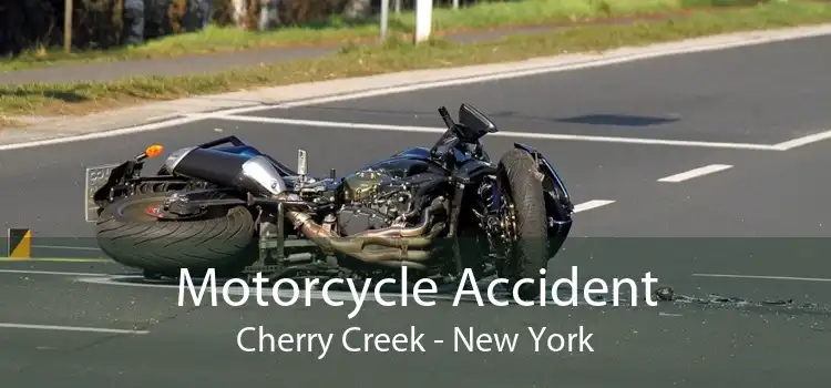 Motorcycle Accident Cherry Creek - New York