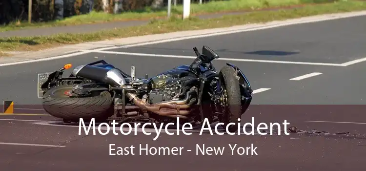 Motorcycle Accident East Homer - New York