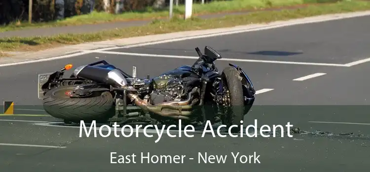 Motorcycle Accident East Homer - New York