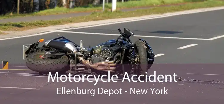 Motorcycle Accident Ellenburg Depot - New York