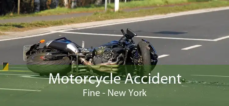 Motorcycle Accident Fine - New York