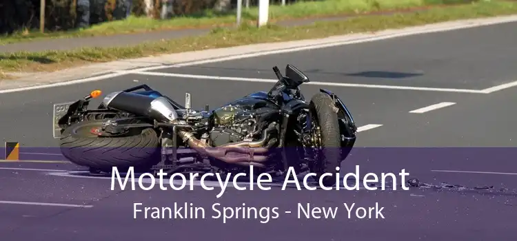 Motorcycle Accident Franklin Springs - New York