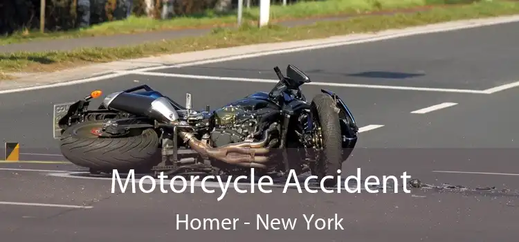 Motorcycle Accident Homer - New York