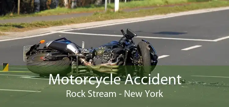 Motorcycle Accident Rock Stream - New York