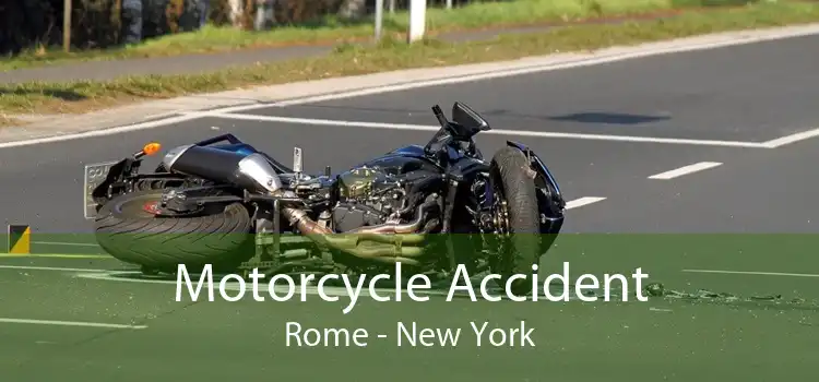Motorcycle Accident Rome - New York
