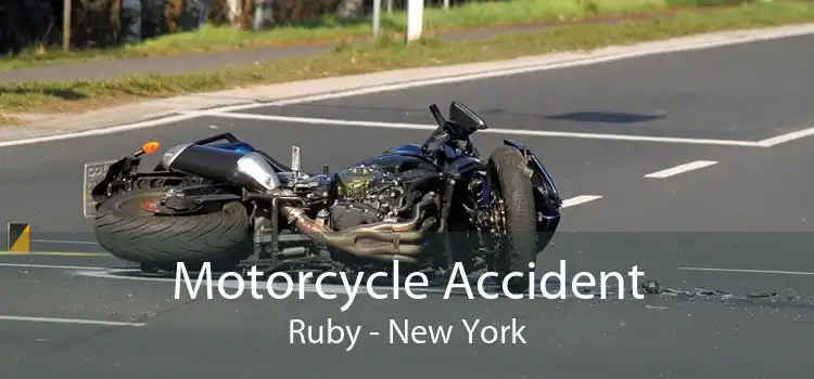 Motorcycle Accident Ruby - New York