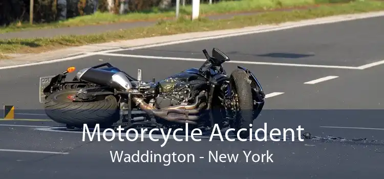 Motorcycle Accident Waddington - New York