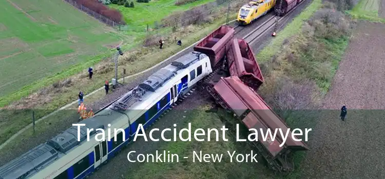 Train Accident Lawyer Conklin - New York