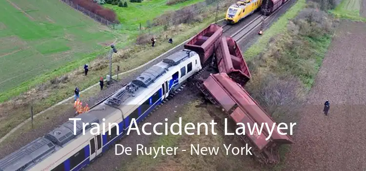 Train Accident Lawyer De Ruyter - New York