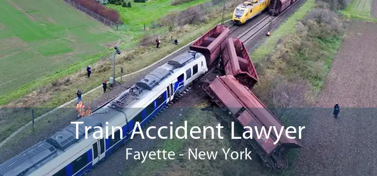 Train Accident Lawyer Fayette - New York