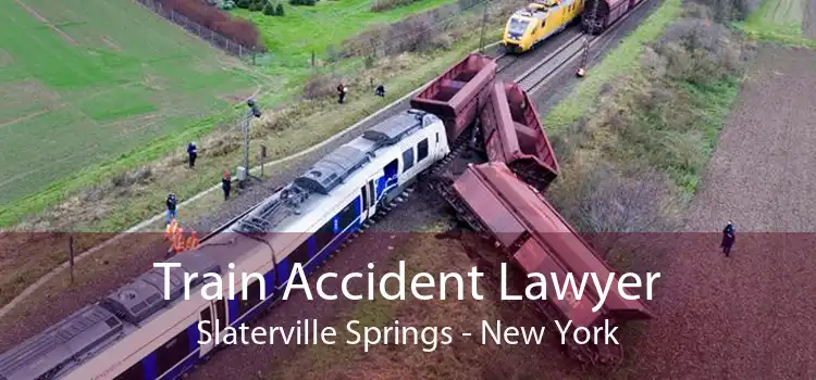 Train Accident Lawyer Slaterville Springs - New York