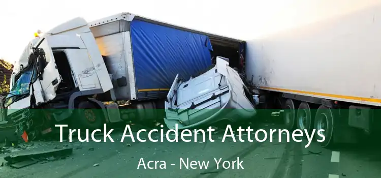 Truck Accident Attorneys Acra - New York