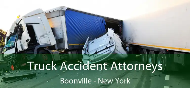 Truck Accident Attorneys Boonville - New York