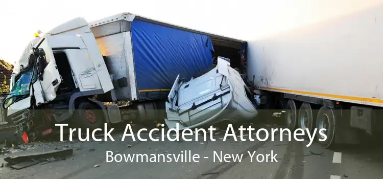 Truck Accident Attorneys Bowmansville - New York