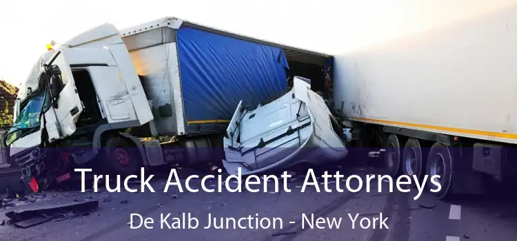 Truck Accident Attorneys De Kalb Junction - New York