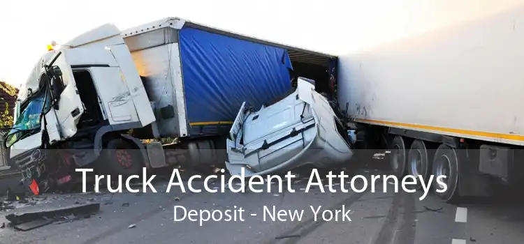 Truck Accident Attorneys Deposit - New York