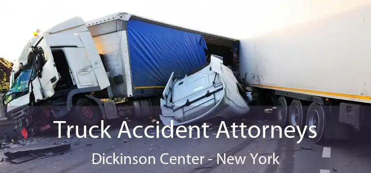 Truck Accident Attorneys Dickinson Center - New York