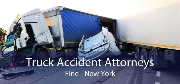 Truck Accident Attorneys Fine - New York