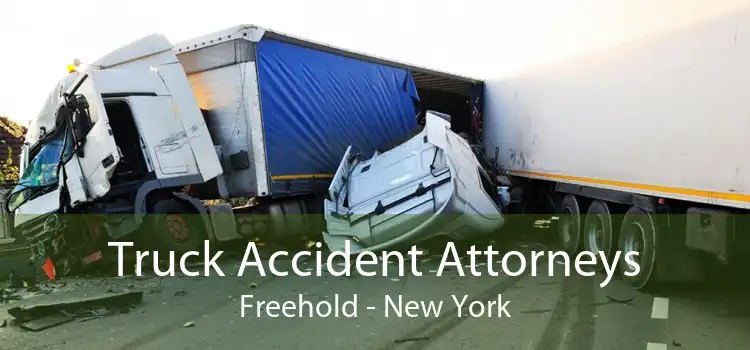 Truck Accident Attorneys Freehold - New York