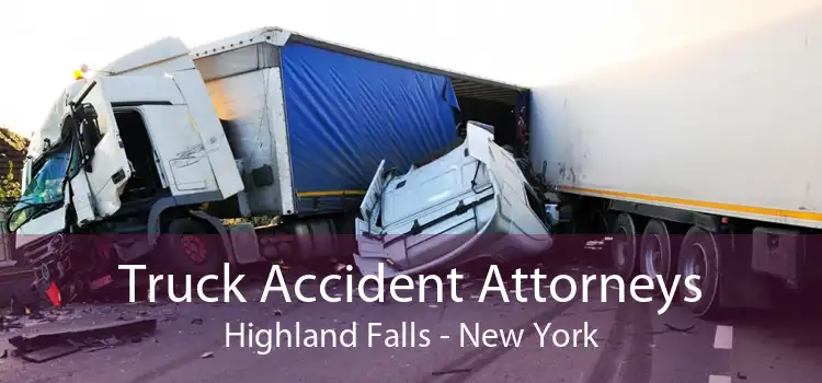 Truck Accident Attorneys Highland Falls - New York
