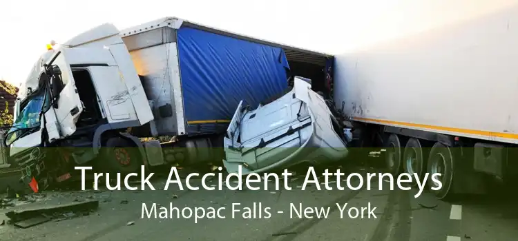 Truck Accident Attorneys Mahopac Falls - New York