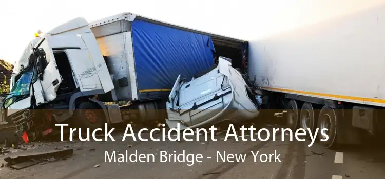 Truck Accident Attorneys Malden Bridge - New York