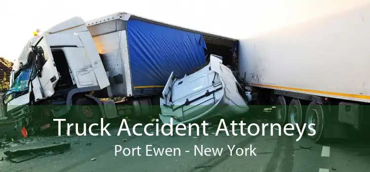 Truck Accident Attorneys Port Ewen - New York